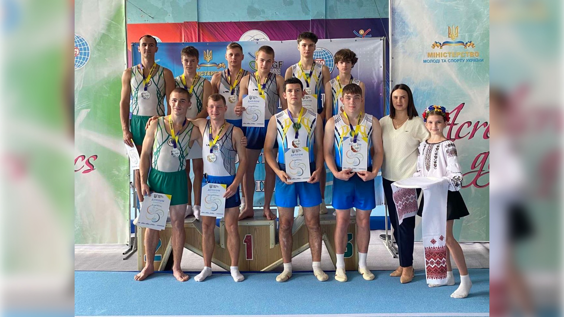 Студент СумДПУ призер чемпіонату України зі стрибків на акробатичній доріжці